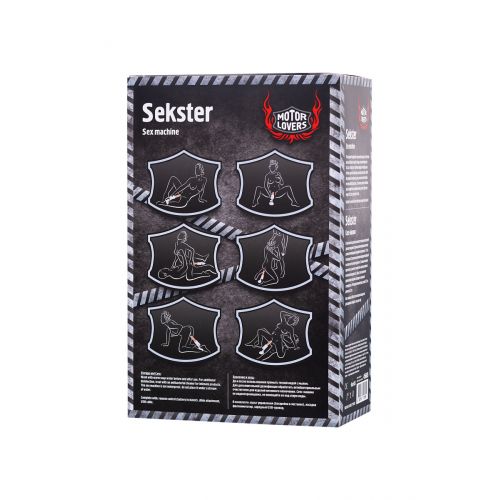 Секс-машина Sekster, MotorLovers, ABS, белая, 29 см Секс-машина Sekster, MotorLovers, ABS, белая, 29 см