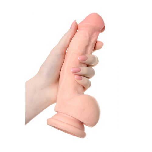 Реалистичный фаллоимитатор TOYFA RealStick Elite DILDO, на присоске, 20 см Реалистичный фаллоимитатор TOYFA RealStick Elite DILDO, на присоске, 20 см