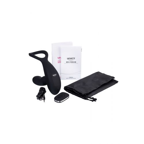 Стимулятор простаты Levett Maud, силикон, чёрный, 15 см Стимулятор простаты Levett Maud, силикон, чёрный, 15 см