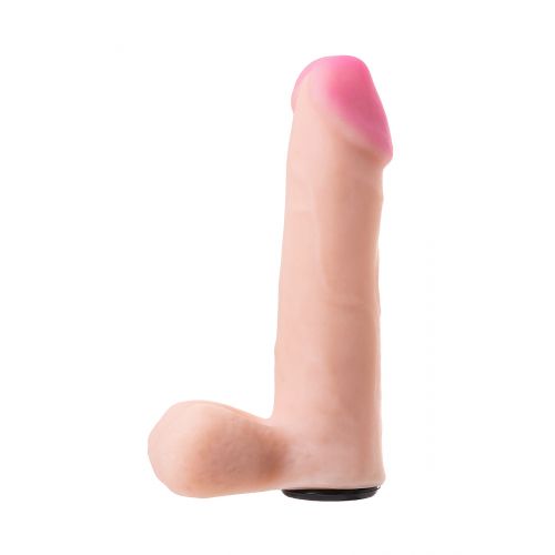 Страпон на креплении TOYFA RealStick Strap-On Hunter, Киберкожа, телесный, 14,5 см