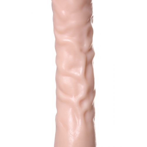 Двусторонний фаллоимитатор TOYFA RealStick Nude реалистичный, PVC, телесный, 42,5 см
