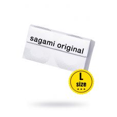 Презервативы Sagami Original 0.02 L-size,гладкие 10 шт