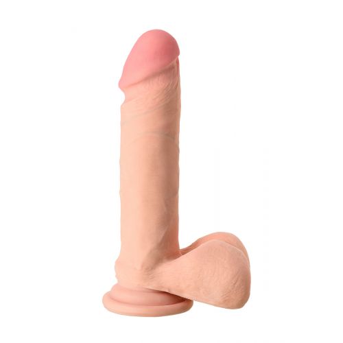 Реалистичный фаллоимитатор TOYFA RealStick Elite DILDO, TPR, телесный, 20 см