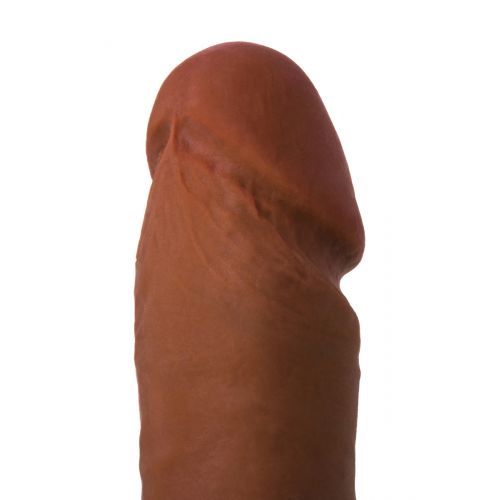 Фаллоимитатор TOYFA RealStick Elite Mulatto, реалистичный, на присоске, мулат, 16 см