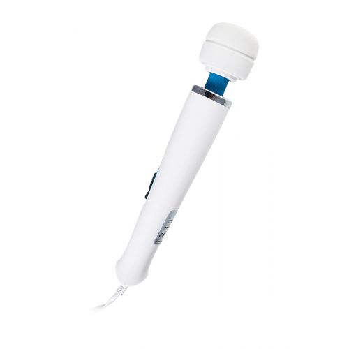 Оригинальный вибромассажёр Magic Wand Europe, силикон, белый, 32,5 см
