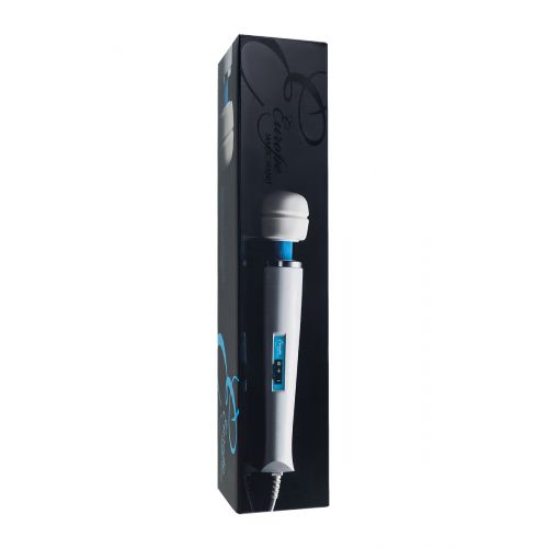 Оригинальный вибромассажёр Magic Wand Europe, силикон, белый, 32,5 см