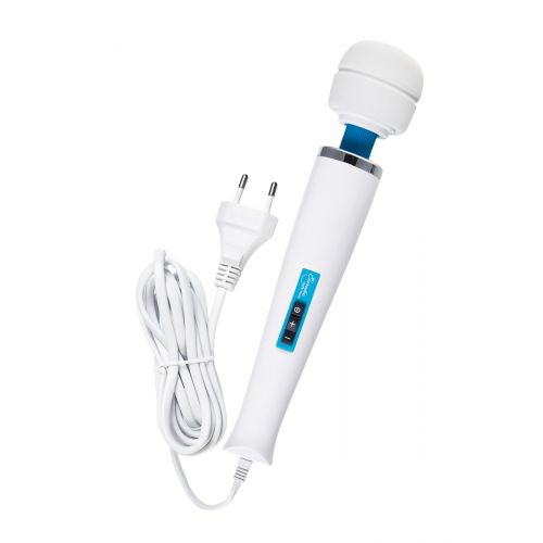 Оригинальный вибромассажёр Magic Wand Europe, силикон, белый, 32,5 см