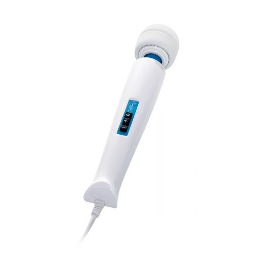 Оригинальный вибромассажёр Magic Wand Europe, силикон, белый, 32,5 см