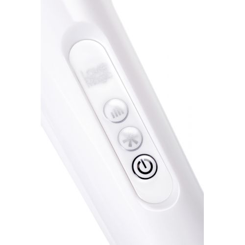 Вибромассажер Love Magic, беспроводной, силикон, белый, 32 см