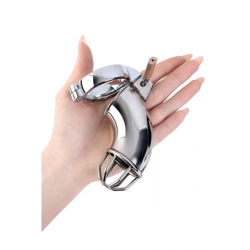 Пояс верности мужской, TOYFA Metal, серебристый Пояс верности мужской, TOYFA Metal, серебристый