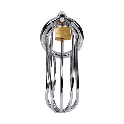 Пояс верности мужской, TOYFA Metal, серебристый Пояс верности мужской, TOYFA Metal, серебристый