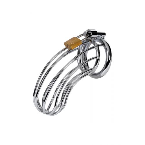 Пояс верности мужской, TOYFA Metal, серебристый Пояс верности мужской, TOYFA Metal, серебристый