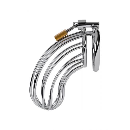 Пояс верности мужской, TOYFA Metal, серебристый Пояс верности мужской, TOYFA Metal, серебристый