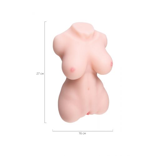 Мастурбатор реалистичный TOYFA Juicy Pussy, Heart stealer, TPE, телесный