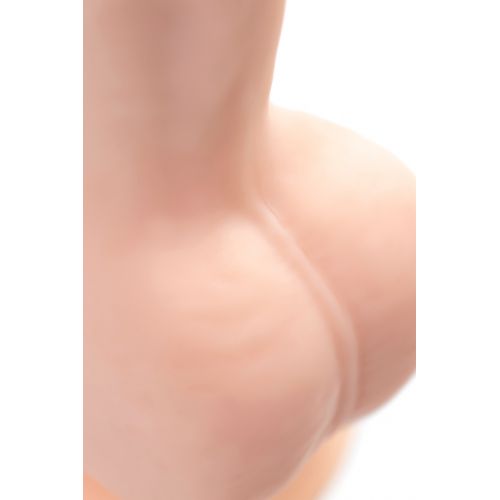 Фаллоимитатор RealStick Silicone Kit H, сайлекспан, телесный, 18 см