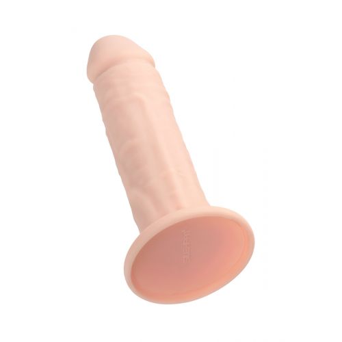 Фаллоимитатор RealStick Silicone Jared L, сайлекспан, телесный, 18 см