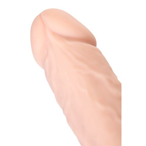 Фаллоимитатор RealStick Silicone Jared L, сайлекспан, телесный, 18 см
