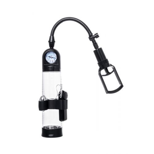 Механическая помпа Sexus Men Training Aksel, ABS-пластик, черная, 70 см Механическая помпа Sexus Men Training Aksel, ABS-пластик, черная, 70 см