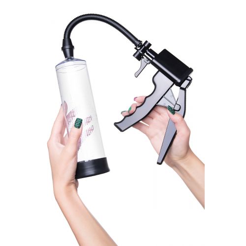 Механическая помпа для пениса Sexus Men Erection Mads, ABS-пластик, черная, 20 см Механическая помпа для пениса Sexus Men Erection Mads, ABS-пластик, черная, 20 см