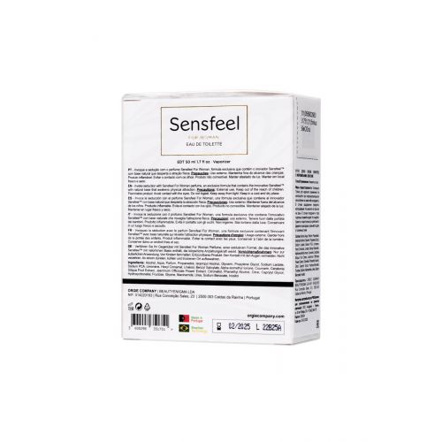 Туалетная вода с феромонами Orgie SENSFEEL, для женщин, 50 мл Туалетная вода с феромонами Orgie SENSFEEL, для женщин, 50 мл