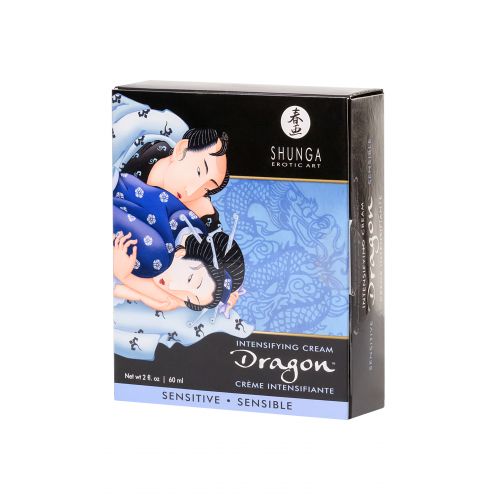 Усиливающий крем для пар Shunga Dragon Sensitive, эффект «ледяного огня», 60 мл. Усиливающий крем для пар Shunga Dragon Sensitive, эффект «ледяного огня», 60 мл.