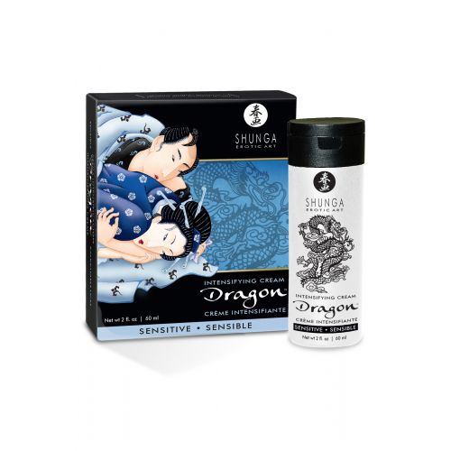 Усиливающий крем для пар Shunga Dragon Sensitive, эффект «ледяного огня», 60 мл. Усиливающий крем для пар Shunga Dragon Sensitive, эффект «ледяного огня», 60 мл.