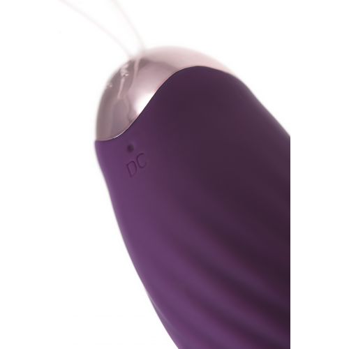 Виброяйцо с с имитацией фрикций JOS Bumpy, фиолетовое