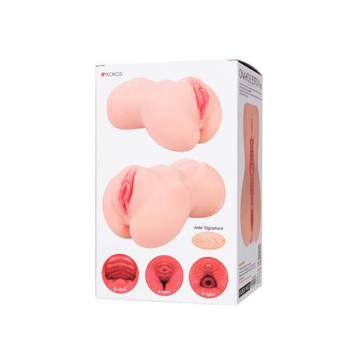 Мастурбатор реалистичный с двойным слоем KOKOS EDITION 001, TPR, телесный, 18 см Мастурбатор реалистичный с двойным слоем KOKOS EDITION 001, TPR, телесный, 18 см