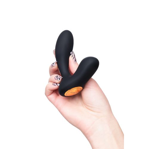 Стимулятор простаты Svakom Vick Neo, силикон, чёрный, 10 см