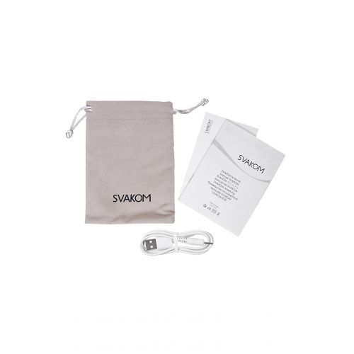 Стимулятор простаты Svakom Vick Neo, силикон, чёрный, 10 см