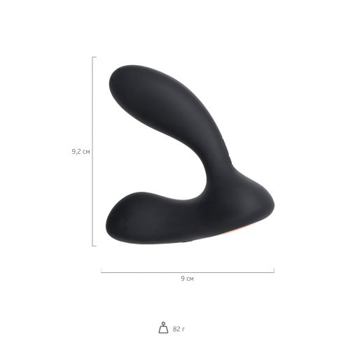 Стимулятор простаты Svakom Vick Neo, силикон, чёрный, 10 см