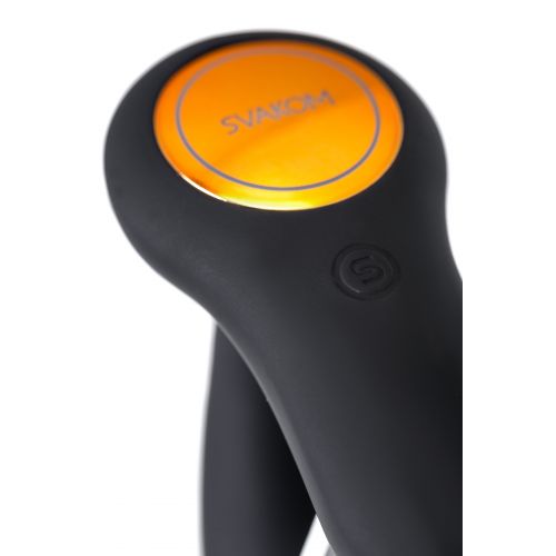 Стимулятор простаты Svakom Vick Neo, силикон, чёрный, 10 см